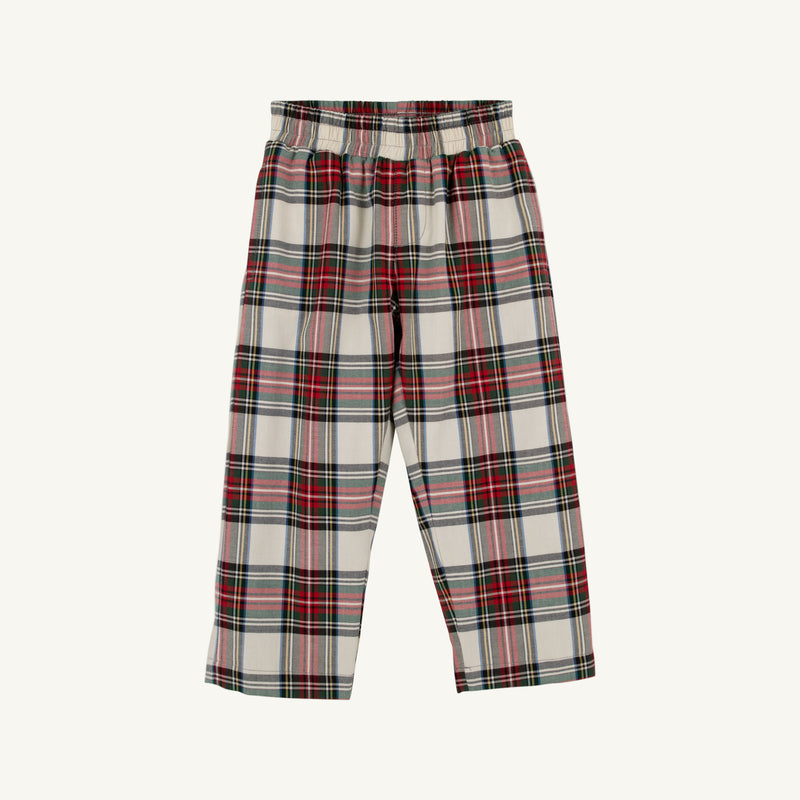 Sheffield Pants (Flannel) - Charlie Place Plaid with Grandison Rd. Gray Stork