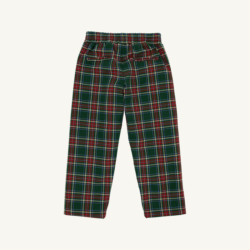 Sheffield Pants - Pinehill Plaid with Chelsea Chocolate Stork