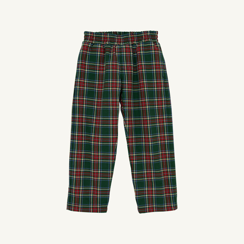 Sheffield Pants - Pinehill Plaid with Chelsea Chocolate Stork
