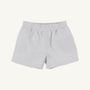Sheffield Shorts - Grantley Gray Mini Gingham with Park City Periwinkle Stork