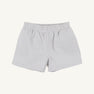 Sheffield Shorts - Grantley Gray Mini Gingham with Park City Periwinkle Stork