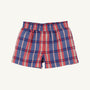 Sheffield Shorts - Putnam Plaid with Keeneland Khaki Stork
