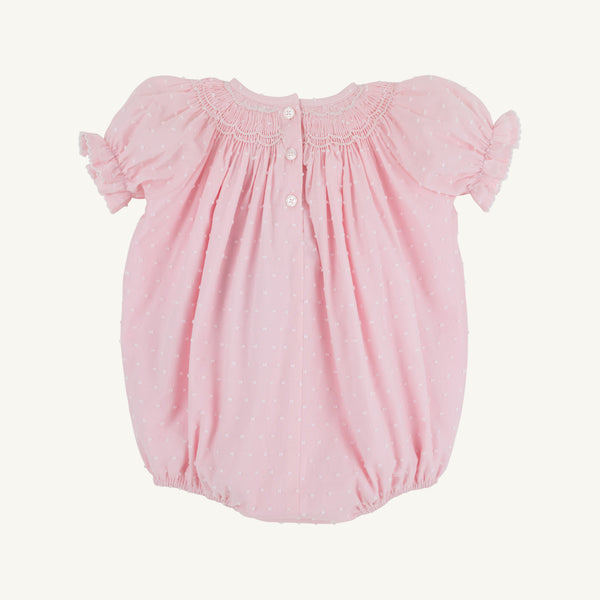 Short Sleeve Bridget Bubble - Palm Beach Pink Dallas Dot