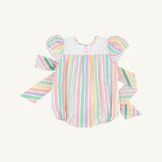 Short Sleeve Brigantine Bubble - Southampton Stripe with Worth Avenue White