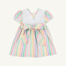 Short Sleeve Brigantine Dress - Southampton Stripe with Worth Avenue Stripe