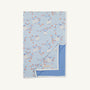 Silent Night Throw - Gourd-geous (Buckhead Blue) with Sunrise Blvd Blue