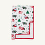 Silent Night Throw - I Want a Hippopotamus with Richmond Red