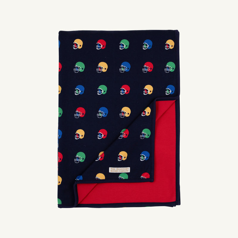 Silent Night Throw - Hut! with Richmond Red