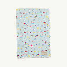 Silent Night Throw - Ice Cream Daydream (Blueberry Blue)