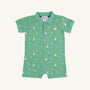 Sir Proper's Romper - Clubhouse Couture (Wood Boat Blue)