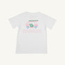 Sir Proper's T-Shirt - Worth Avenue White with Golf Cart