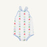 Skipper Sunsuit - Set Sail with Beale Street Blue