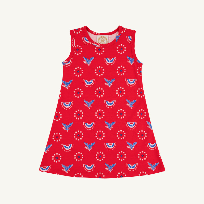 Sleeveless Polly Play Dress - Star Spangled Swag