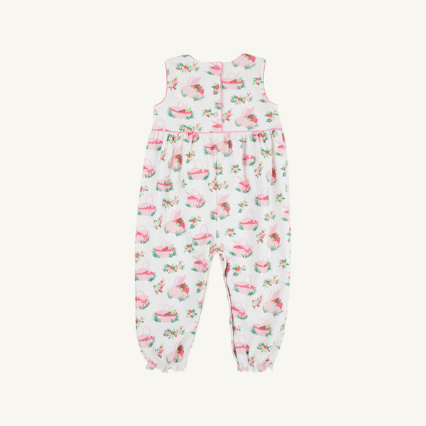 Sleeveless Rebecca Romper - Pink Picnic Pack