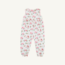 Sleeveless Rebecca Romper - Pink Picnic Pack