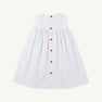 Sleeveless Tabitha's Teachers Pet Dress - Worth Avenue White with Sailboats