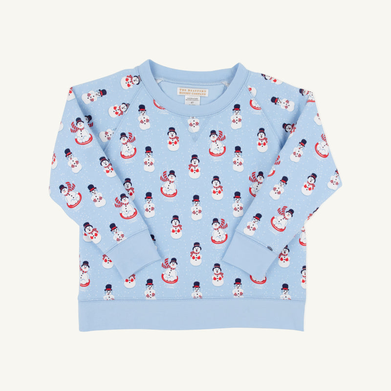 Smitty Sweatshirt - Frosty Friends with Beale Street Blue