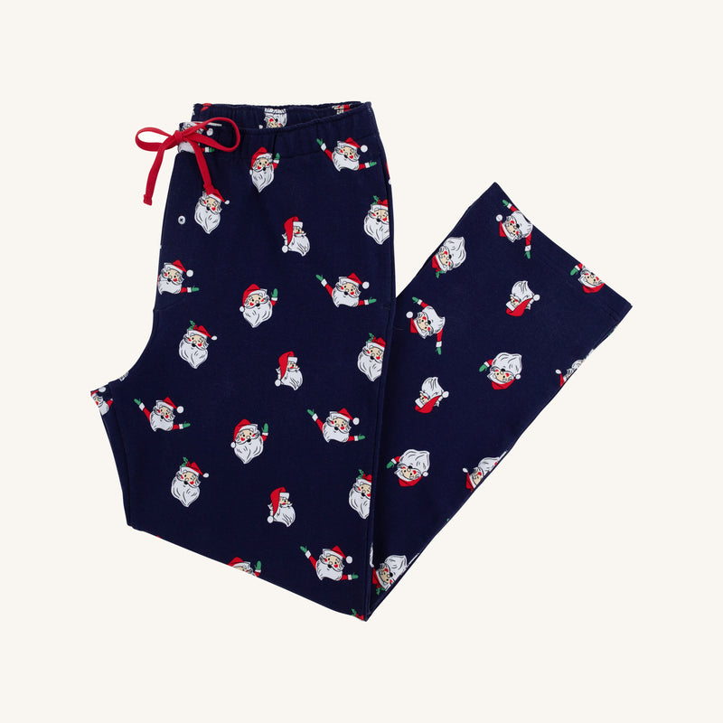 Sunday Style Sweatpants - Jolly Old St. Nick with Richmond Red