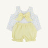 Susy Swing Top Set - Dunwoody Daisy with York Yellow Dallas Dot