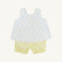 Susy Swing Top Set - Dunwoody Daisy with York Yellow Dallas Dot