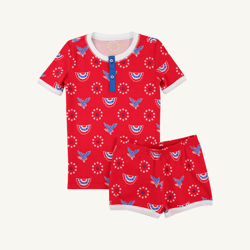 Sutton's Shorts Set - Star Spangled Swag with Rockefeller Royal