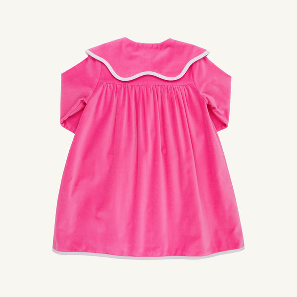 Tabitha's Teacher's Pet Dress - Winter Park Pink Velveteen