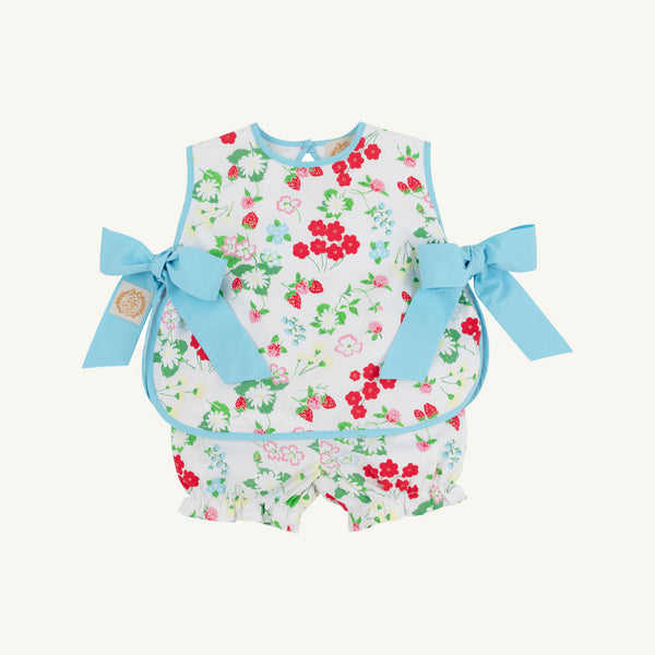 Talbott Tie Side - Berry Sweet with Belhaven Blue