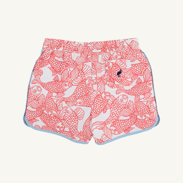 Tanner Trunks - Big Fish (Red) with Beale Street Blue