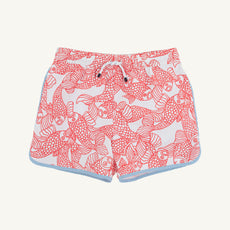 Tanner Trunks - Big Fish (Red) with Beale Street Blue