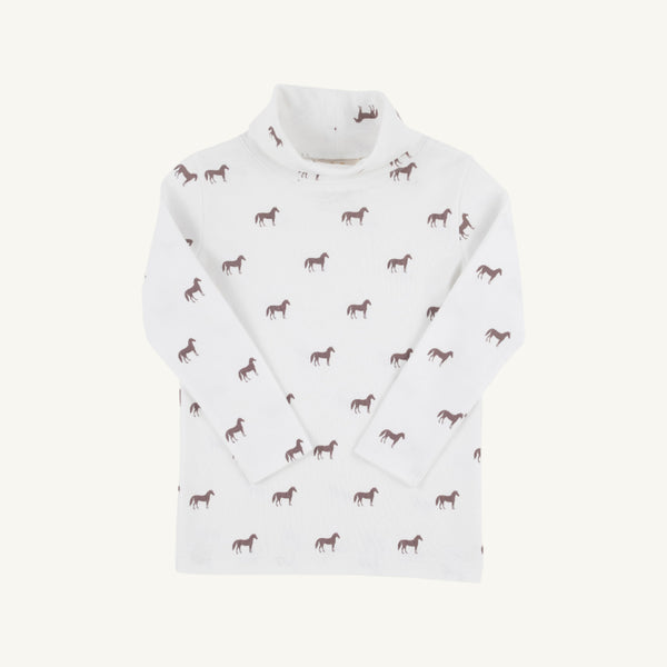 Tatum's Turtleneck & Onesie - Henry Clay Horses