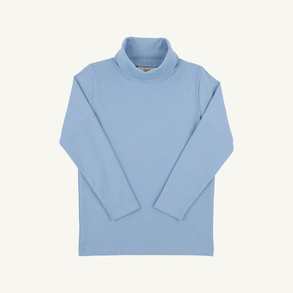 Tatum's Turtleneck Shirt & Onesie - Barrington Blue