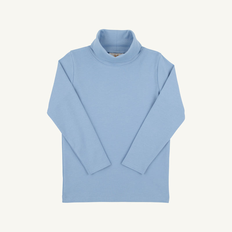 Tatum's Turtleneck Shirt & Onesie - Barrington Blue