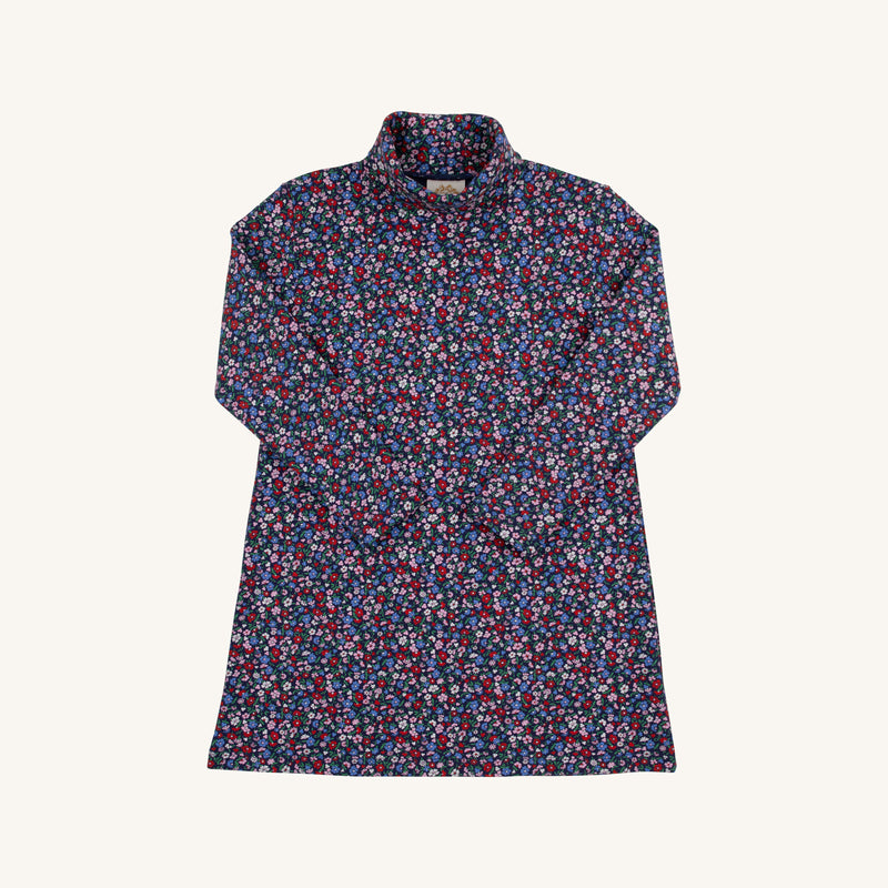 Tatum's Turtleneck Dress - Fairfax Farm Floral