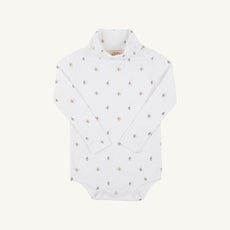 Tatum's Turtleneck & Onesie - Lovely Little Leaves