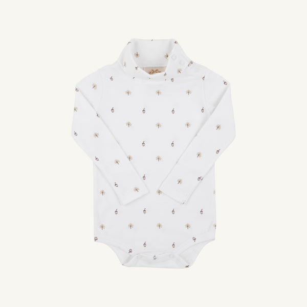 Tatum's Turtleneck & Onesie - Lovely Little Leaves