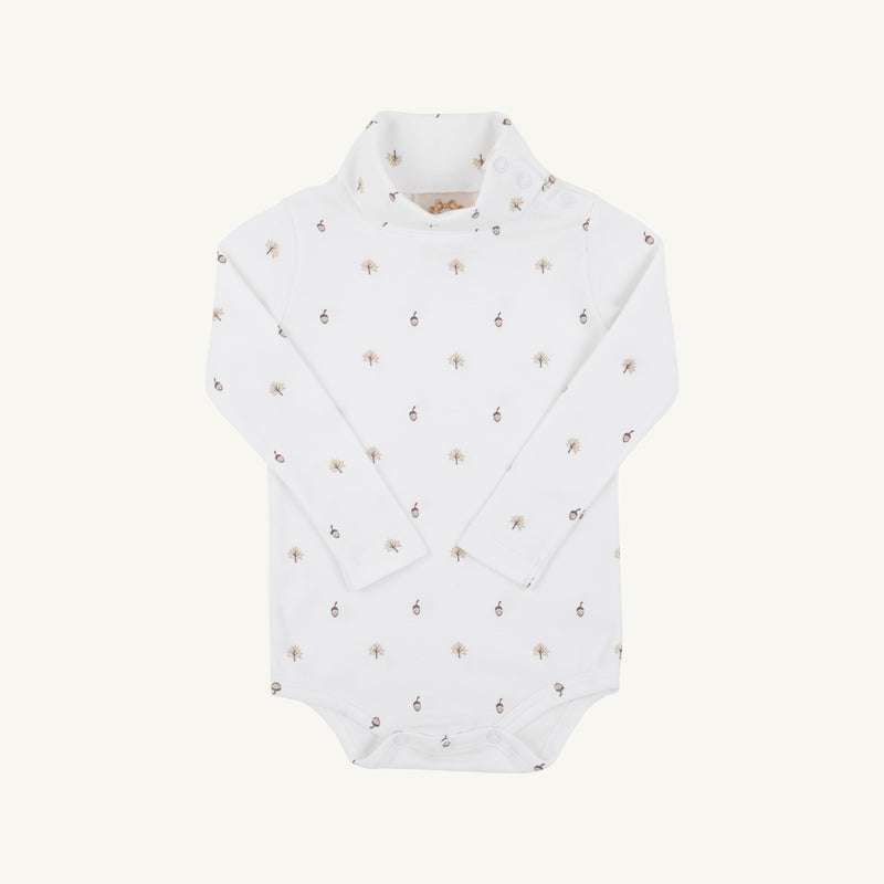 Tatum's Turtleneck & Onesie - Lovely Little Leaves