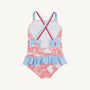 Taylor Bay Bathing Suit - Big Fish (Red) with Beale Street Blue