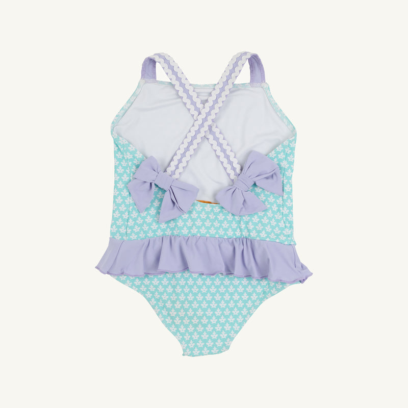 Taylor Bay Bathing Suit - Dunmore Doo-Dad with Lauderdale Lavender
