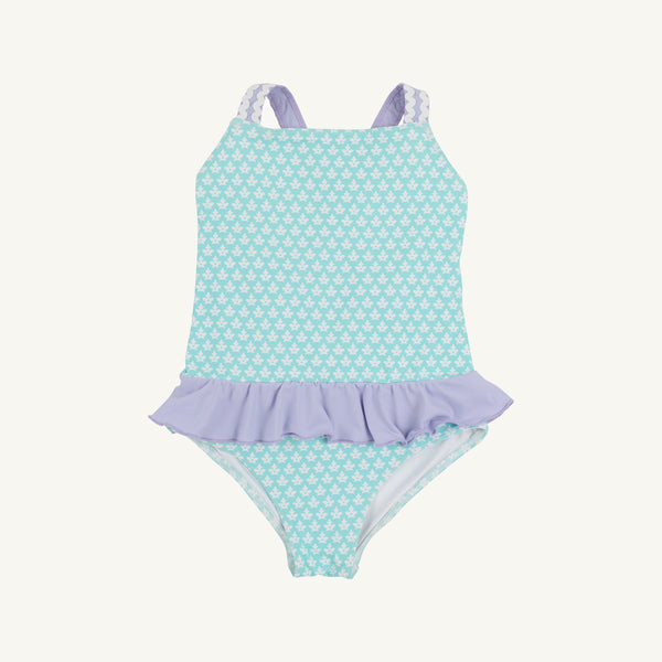 Taylor Bay Bathing Suit - Dunmore Doo-Dad with Lauderdale Lavender