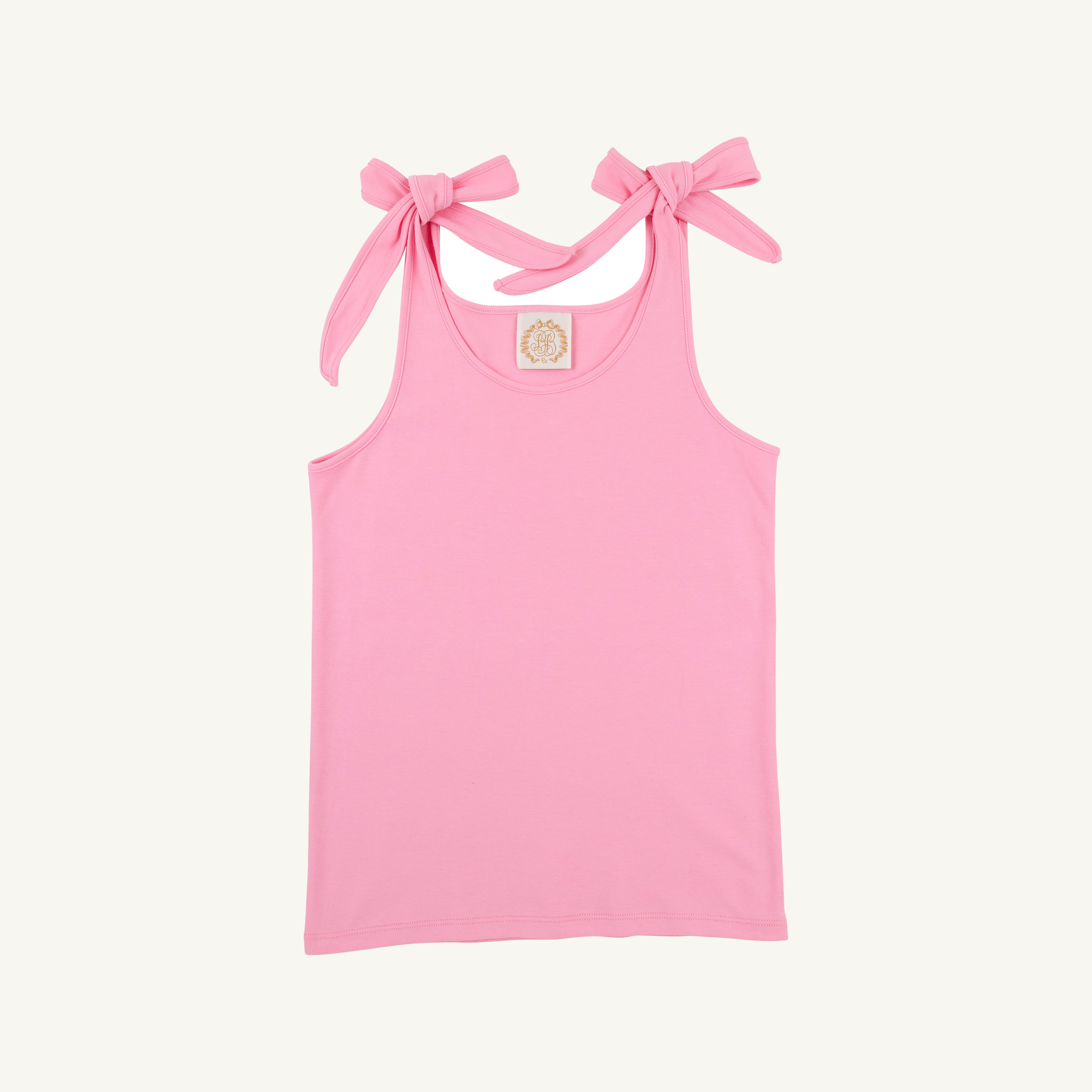 Tay Tay Tie Tank - Hamptons Hot Pink