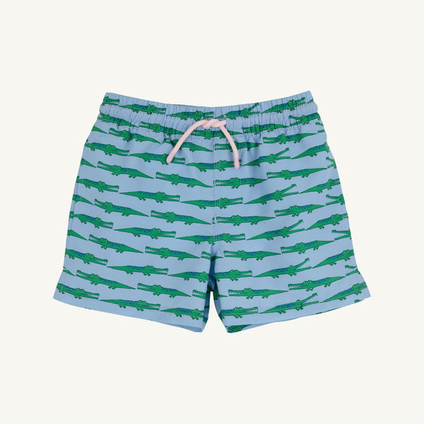 Tortola Trunks - See Ya Later Alligator with Palm Beach Pink