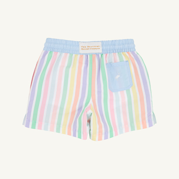 Tortola Trunks - Southampton Stripe with Worth Avenue White