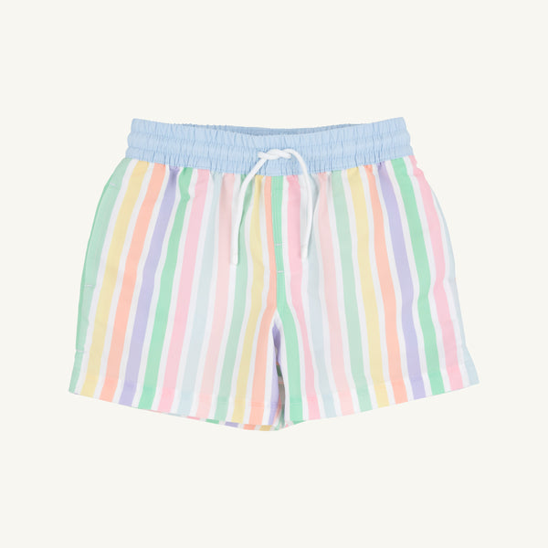 Tortola Trunks - Southampton Stripe with Worth Avenue White