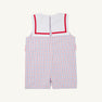 Towne's Top Sail Jon Jon - Lake Powell Plaid with Worth Avenue White