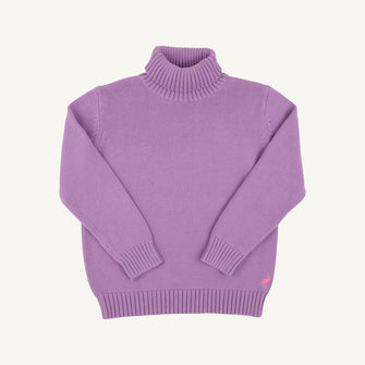 Embroidery result for: Townsend Turtleneck - Valley High Violet with Winter Park Pink Stork