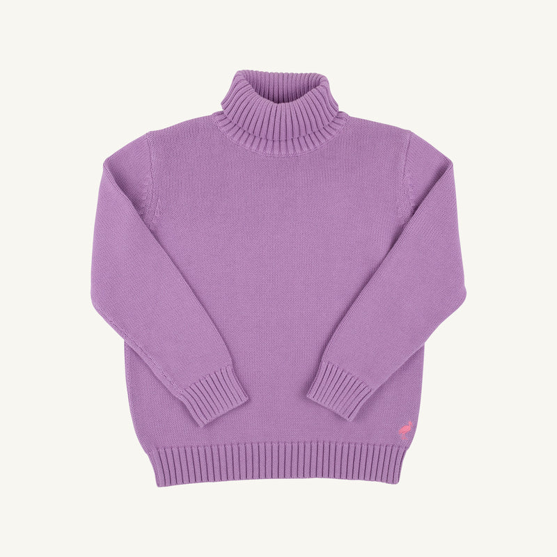 Townsend Turtleneck - Valley High Violet with Winter Park Pink Stork