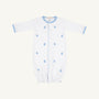 Twinkle Twinkle 2-In-1 - Worth Avenue White with Beale Street Blue Bunnies & Chicks