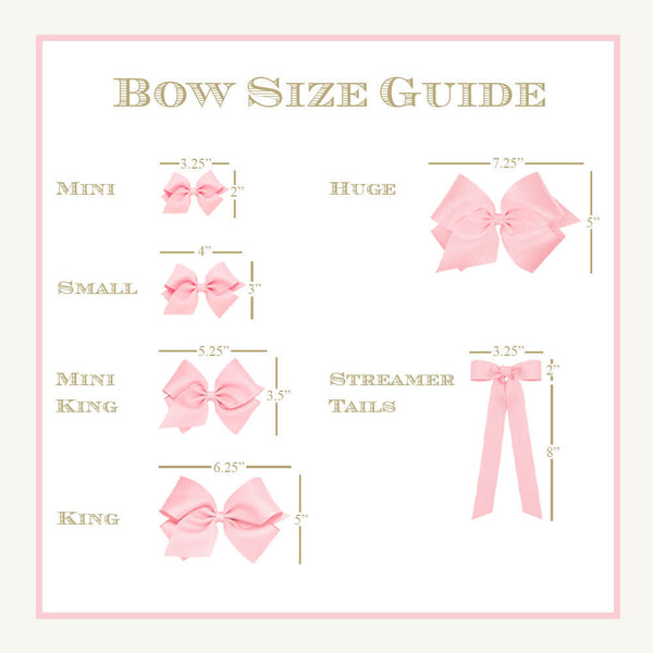 Wee Ones Hair Bow - Parrot Cay Coral
