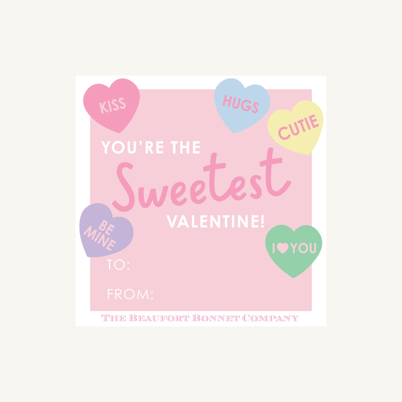 Valentine Cards - You're the Sweetest (Digital Download)
