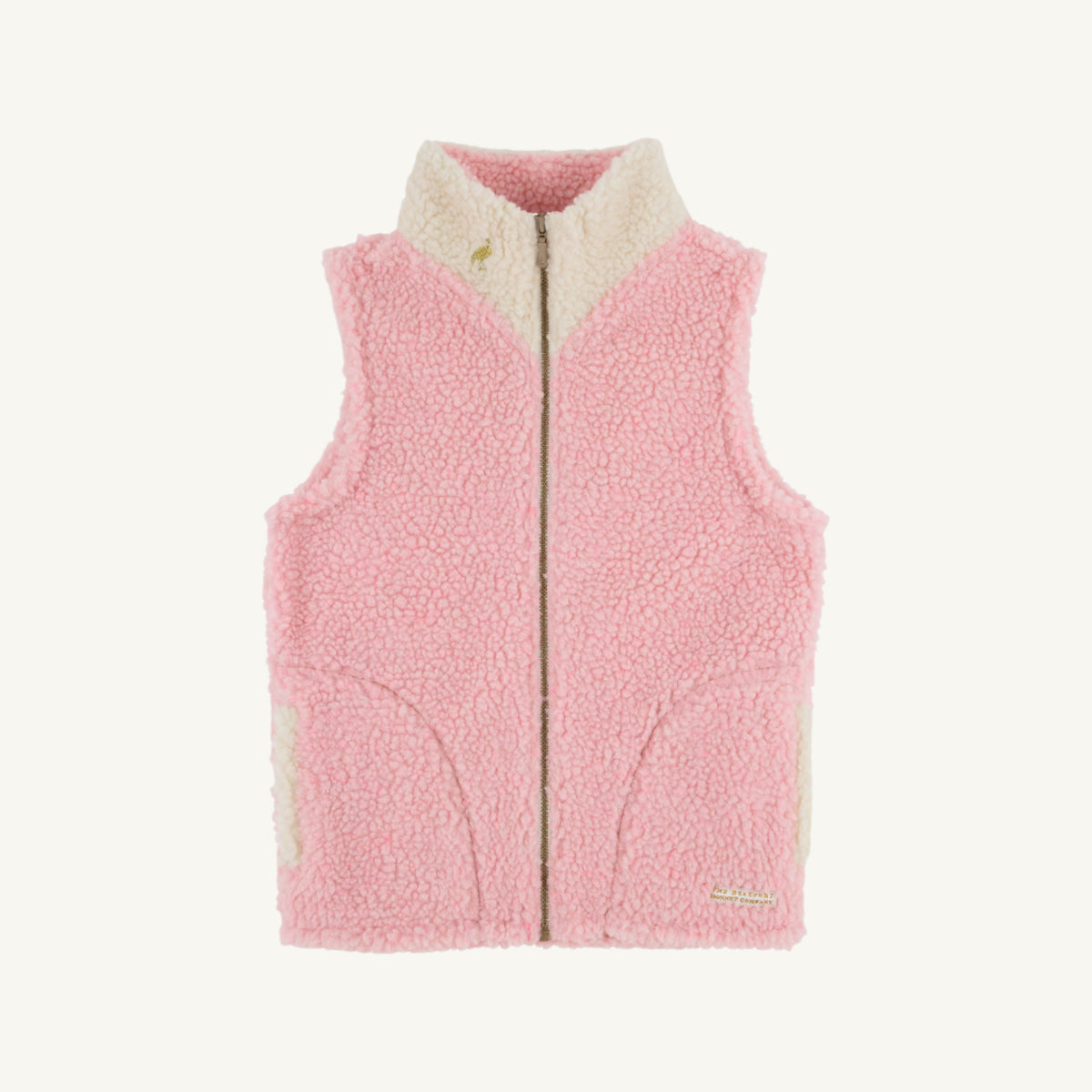 Van Camp Vest (Sherpa) - Sandpearl Pink